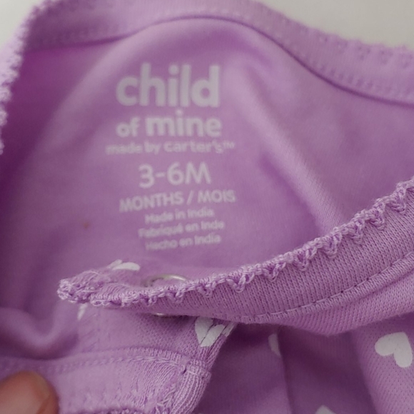 Carters Child of Mine One Piece 3-6mnths - Picture 5 of 6